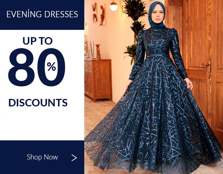 modest islamic evening gowns