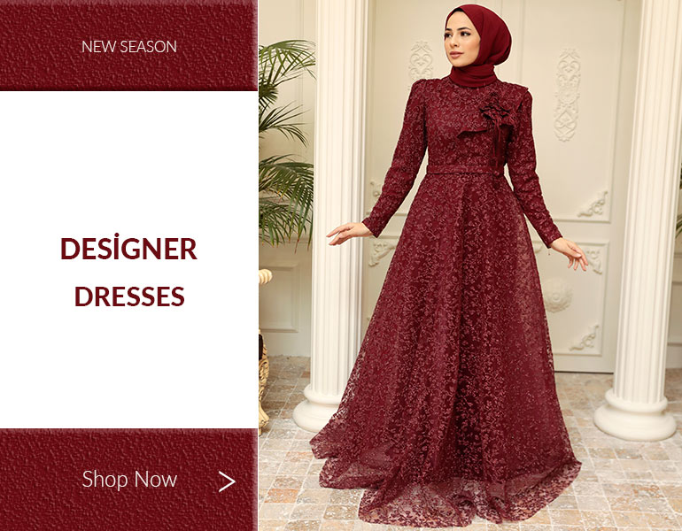 modest islamic evening gowns