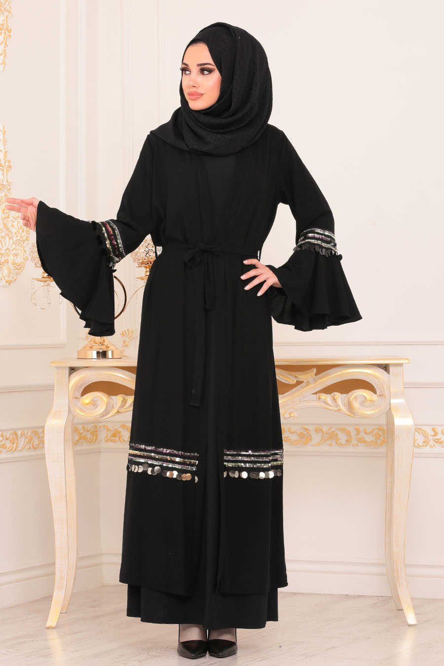 Neva Style Black Hijab  Abaya  8900S Neva style com
