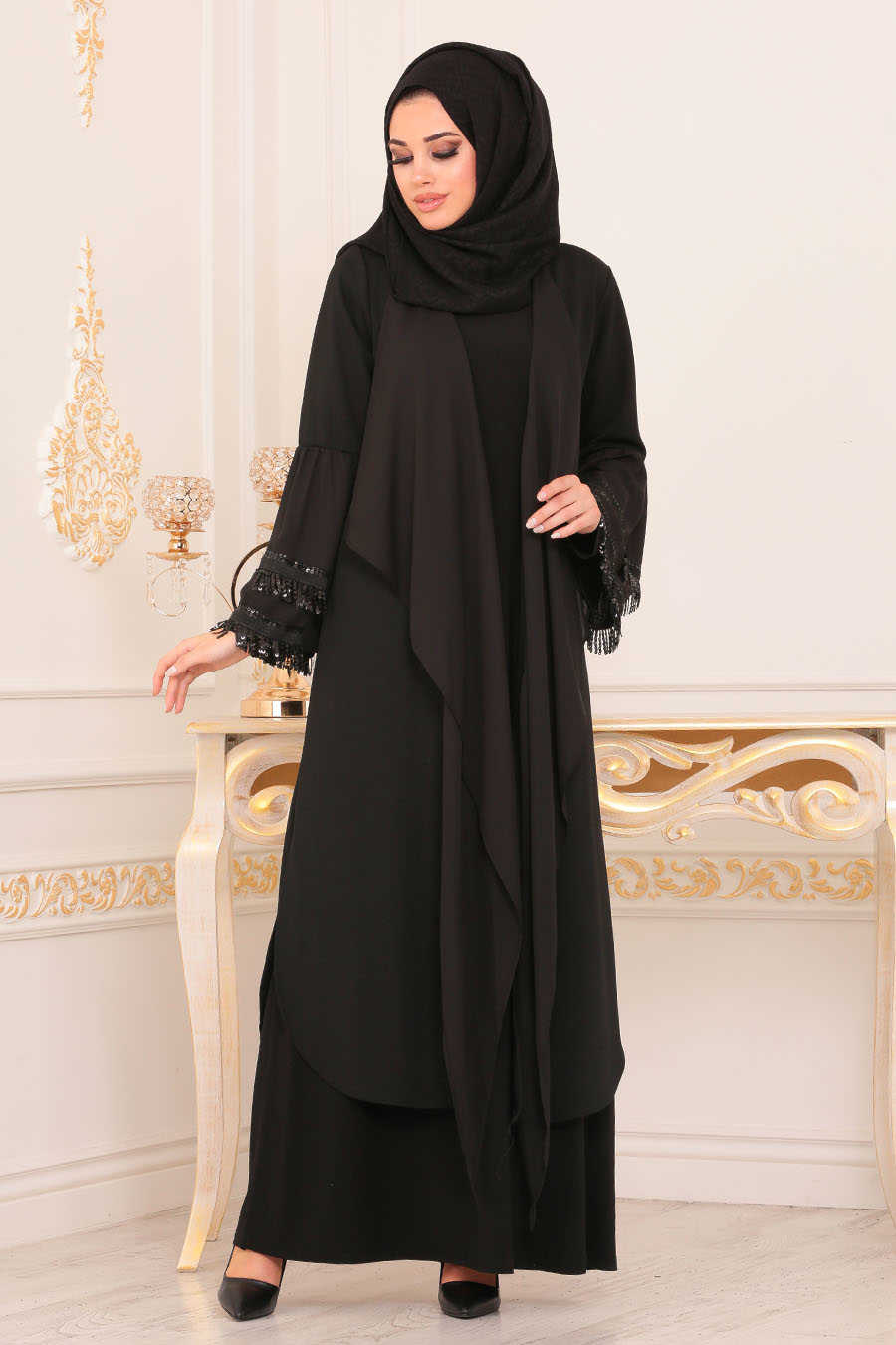 hijab and abaya