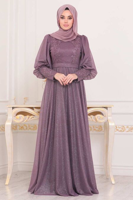dark dusty pink dress