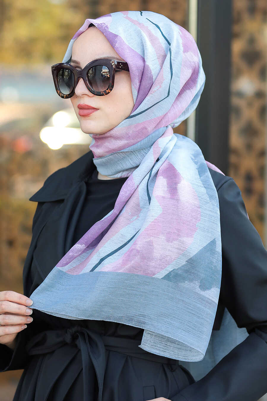 shawl and hijab