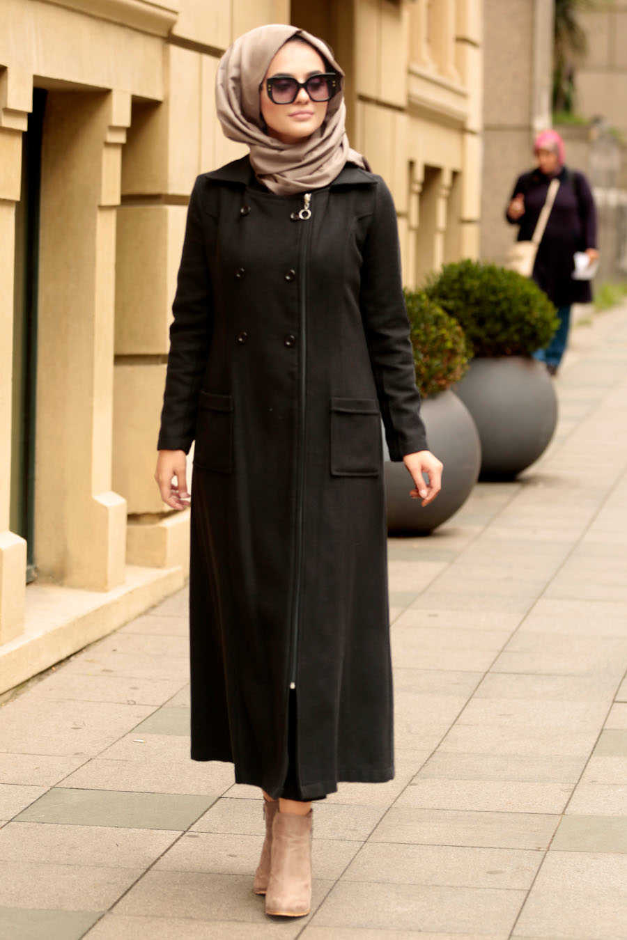 hijab coat style